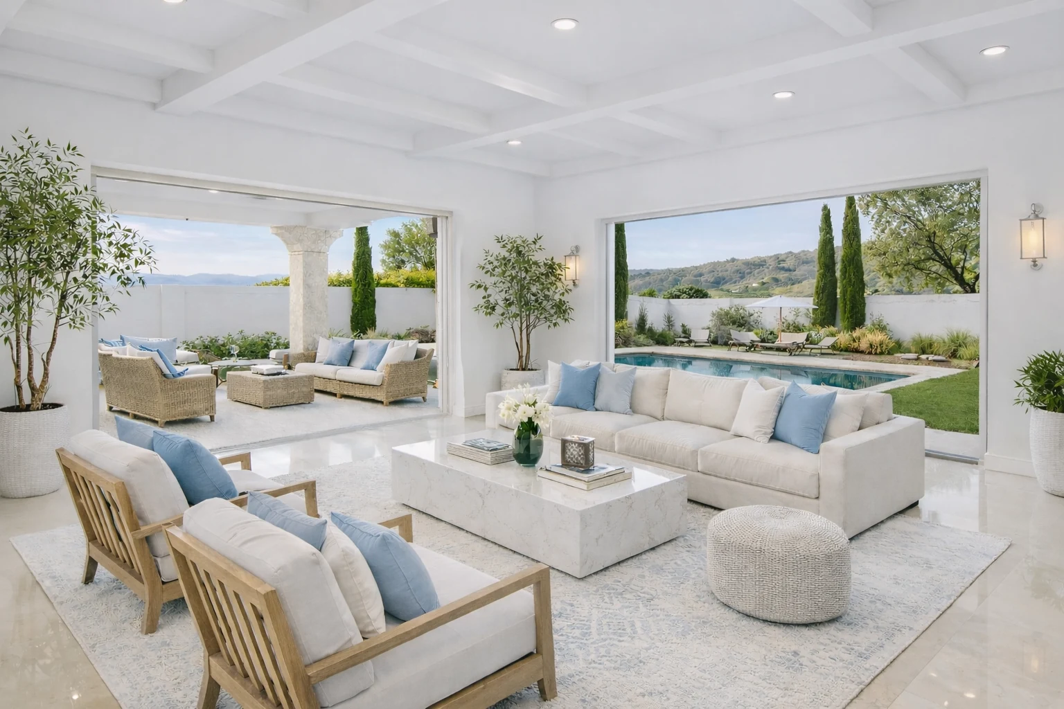 Indoor-outdoor living space