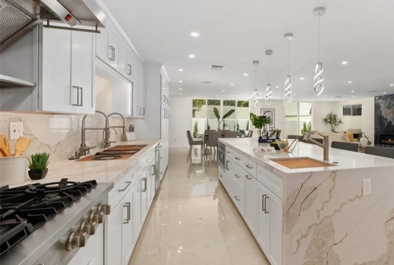 Luxury kitchen detail